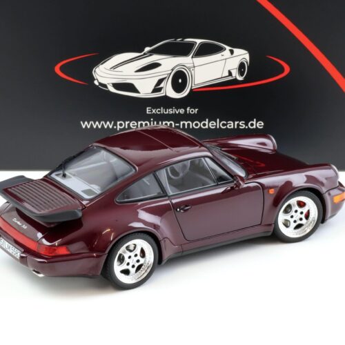 1:18 Norev Porsche 911 964 Turbo 3.6 Coupe 1993 Amethyst metallic - Limited 999 pcs.
