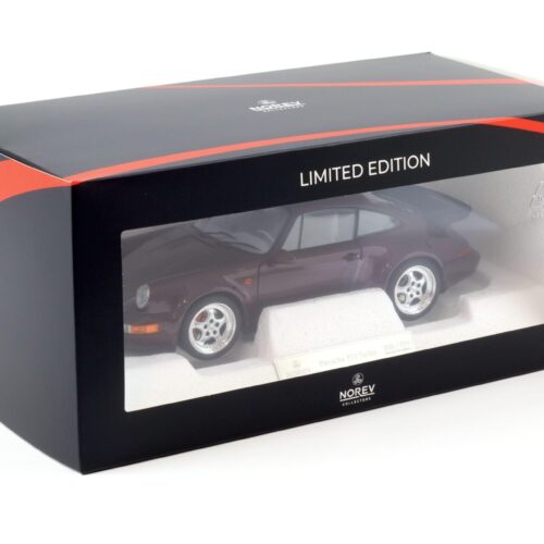 1:18 Norev Porsche 911 964 Turbo 3.6 Coupe 1993 Amethyst metallic - Limited 999 pcs.
