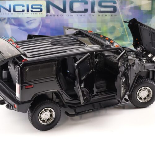 1:18 Highway61 Hummer H2 black 2006 NCIS TV Series