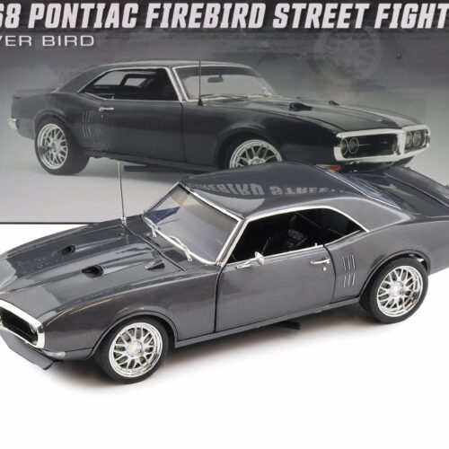 1:18 ACME 1968 Pontiac Firebird Street Fighter Silver Bird