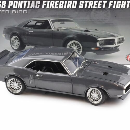 1:18 ACME 1968 Pontiac Firebird Street Fighter Silver Bird