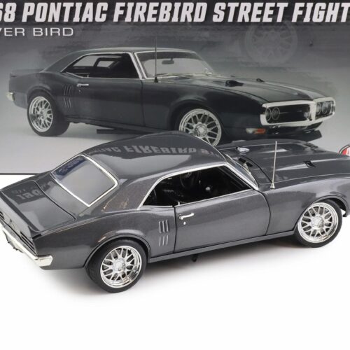 1:18 ACME 1968 Pontiac Firebird Street Fighter Silver Bird