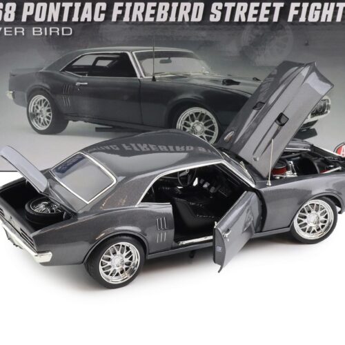 1:18 ACME 1968 Pontiac Firebird Street Fighter Silver Bird
