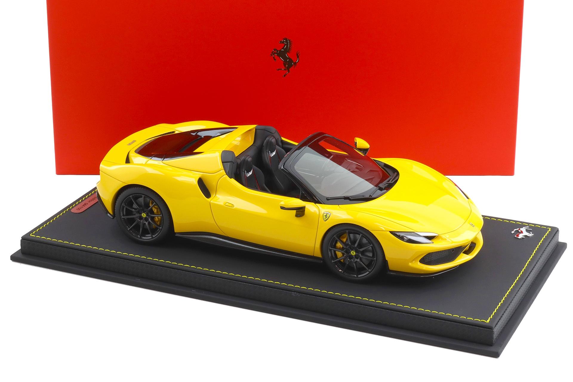 1:18 BBR Ferrari 296 GTS Giallo Modena yellow - Limited 100 pcs.