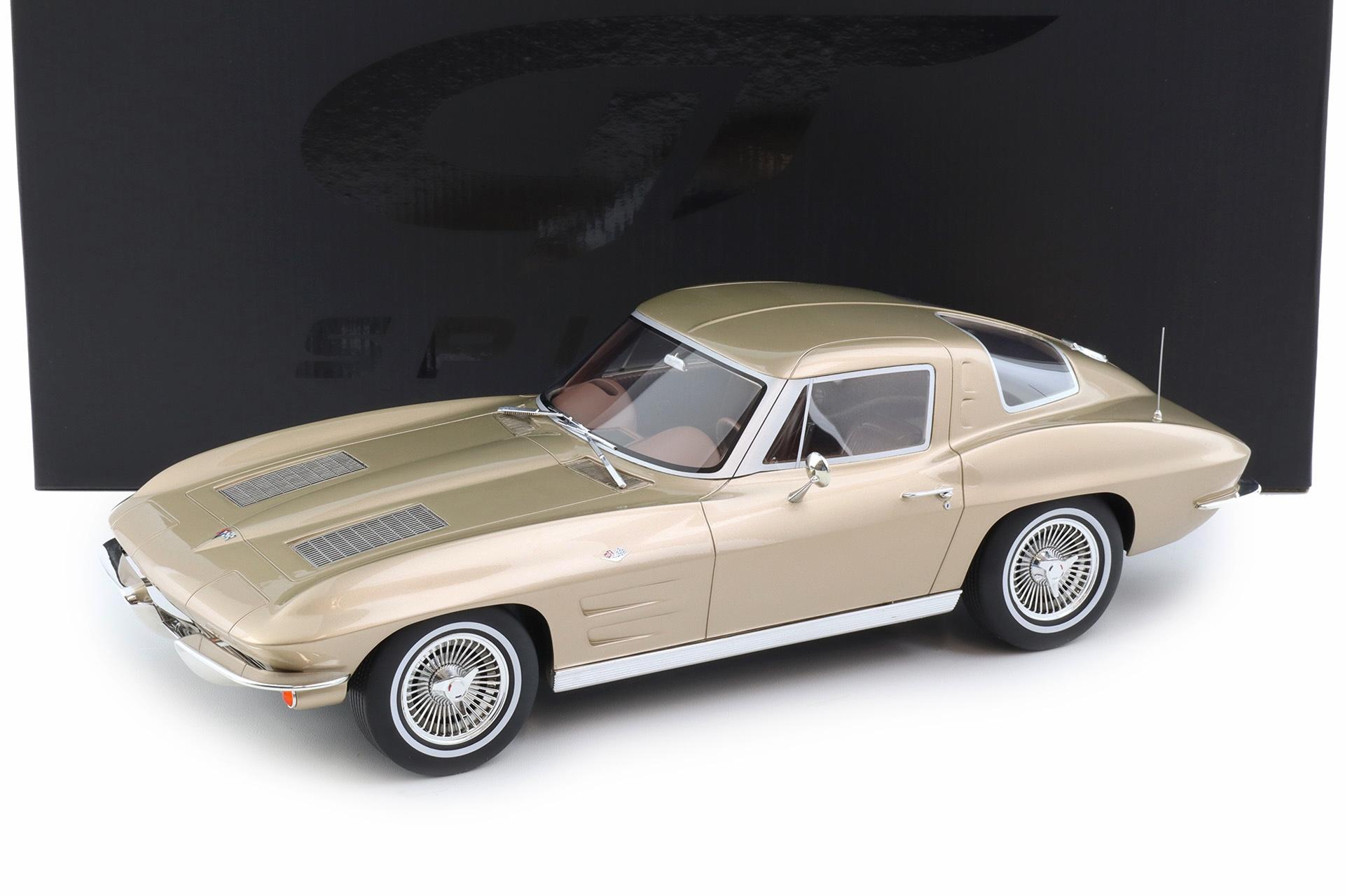 1:12 GT Spirit GT1004 Chevrolet Corvette C2 Coupe Saddle Tan beige 1963