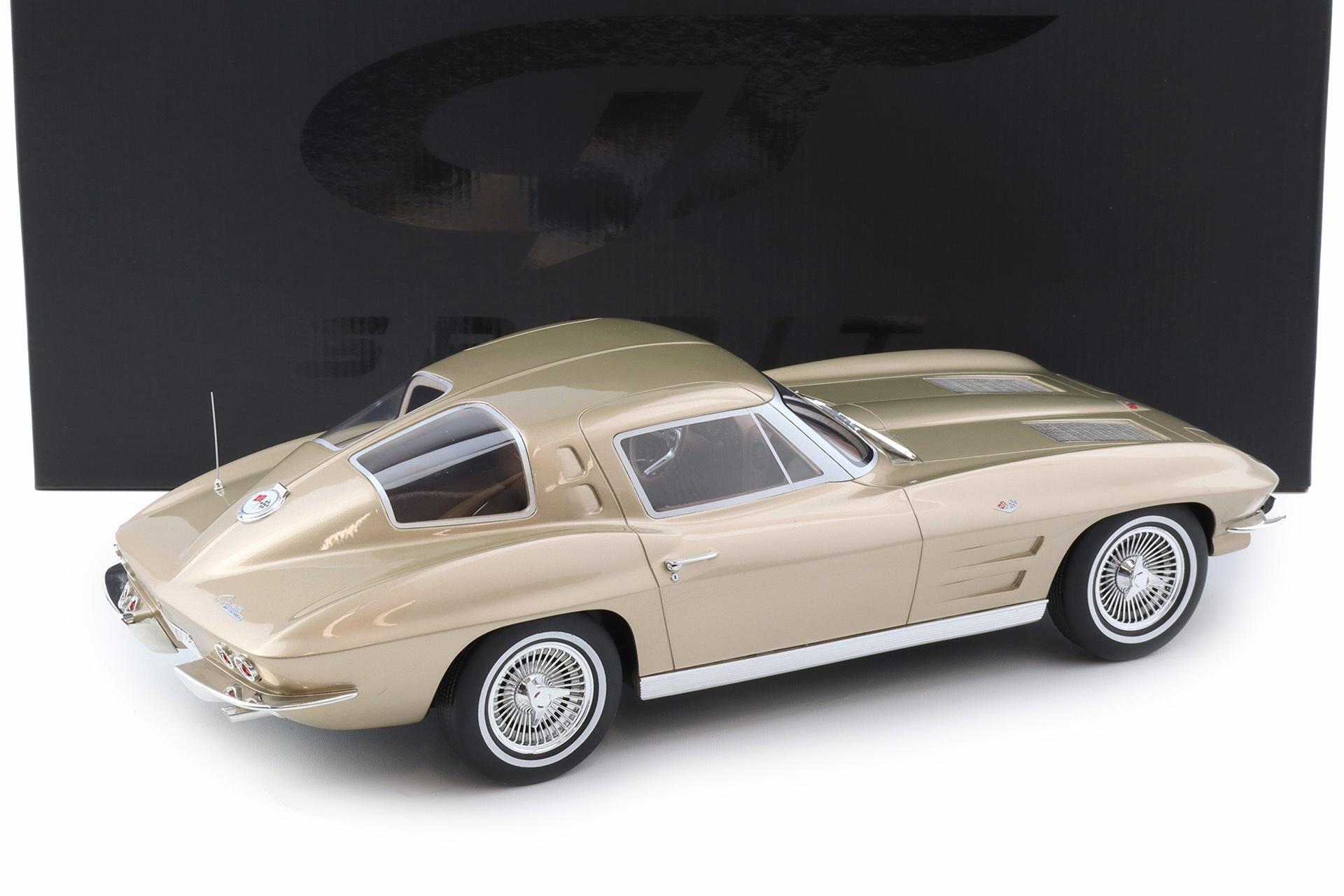 1:12 GT Spirit GT1004 Chevrolet Corvette C2 Coupe Saddle Tan beige 1963