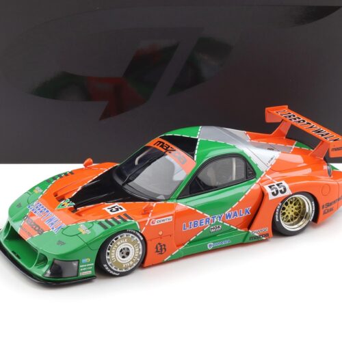1:18 GT Spirit GT568 Mazda RX7 LB-WORKS LB Super Silhouette Renown 2024 green/ orange