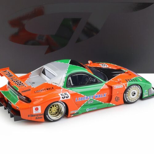 1:18 GT Spirit GT568 Mazda RX7 LB-WORKS LB Super Silhouette Renown 2024 green/ orange