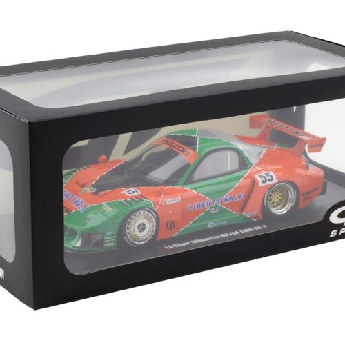 1:18 GT Spirit GT568 Mazda RX7 LB-WORKS LB Super Silhouette Renown 2024 green/ orange