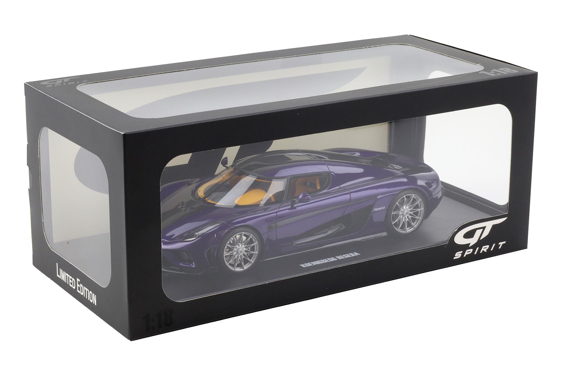 1:18 GT Spirit GT973 Koenigsegg Regera 2025 purple metallic