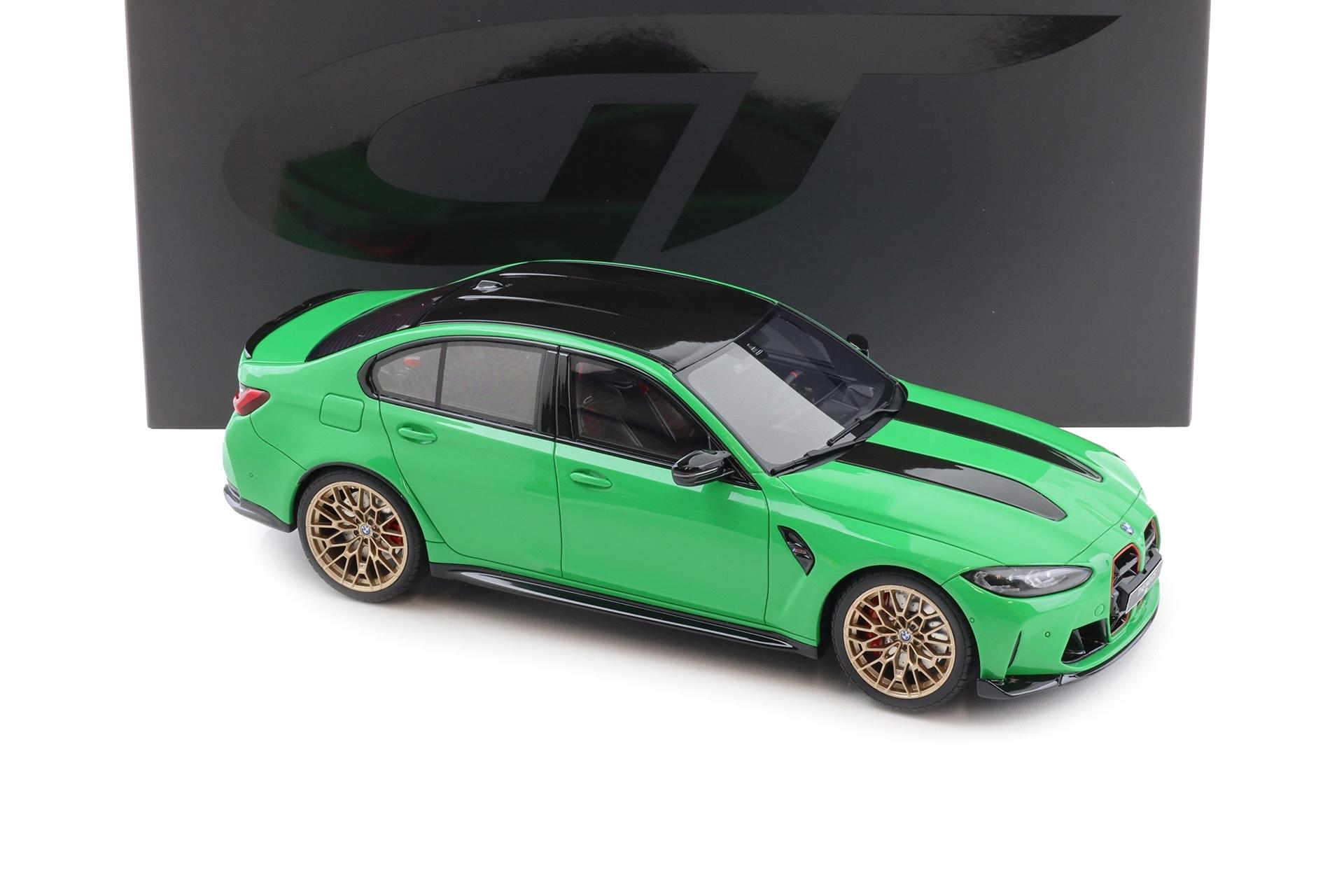 1:18 GT Spirit GT976 BMW M3 CS Limousine G80 Signal green 2023