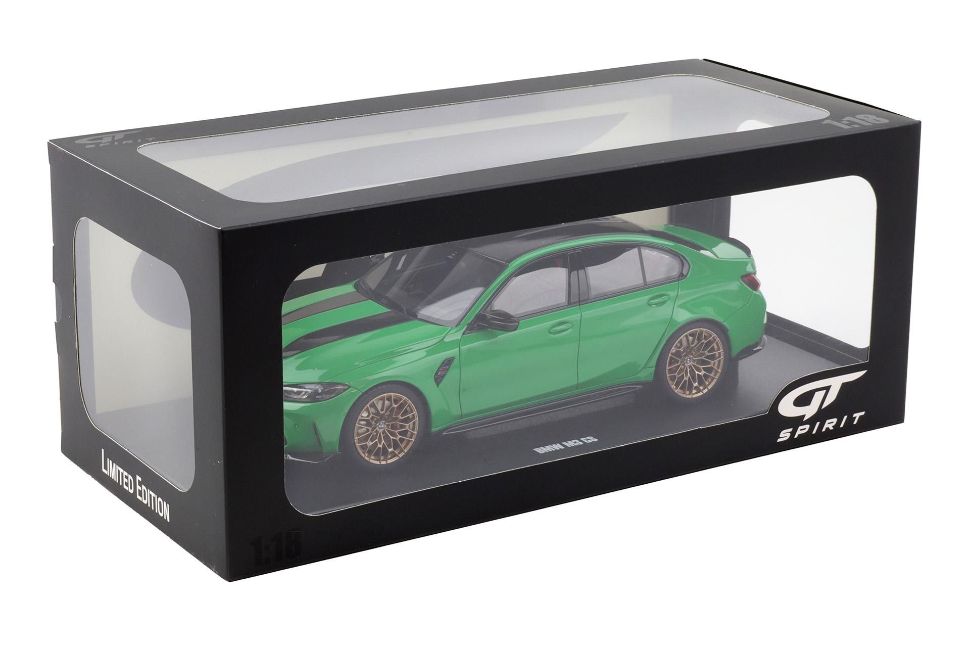 1:18 GT Spirit GT976 BMW M3 CS Limousine G80 Signal green 2023