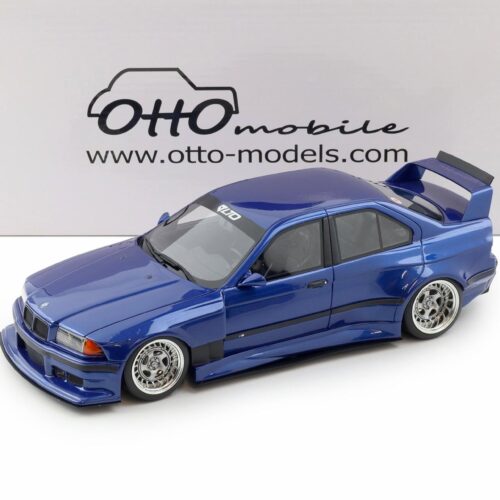 1:18 OTTO mobile OT1174 BMW E36 LTO Sedan Turbo Khyzyl Saleem Avus blue 2023