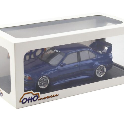 1:18 OTTO mobile OT1174 BMW E36 LTO Sedan Turbo Khyzyl Saleem Avus blue 2023
