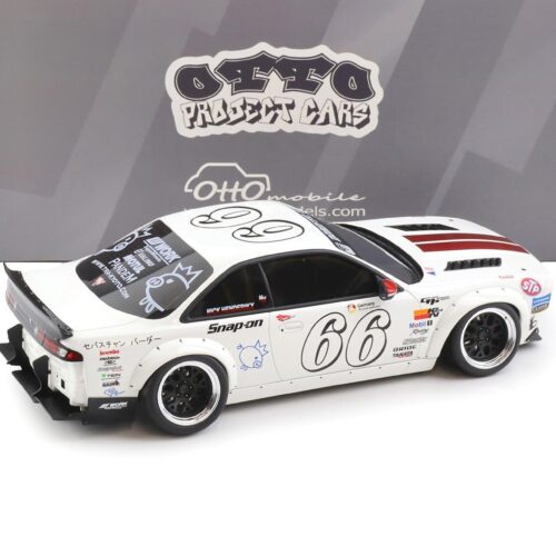 1:18 OTTO mobile OT1240 Nissan Silvia S14 BOSS Rocket Bunny white 2024