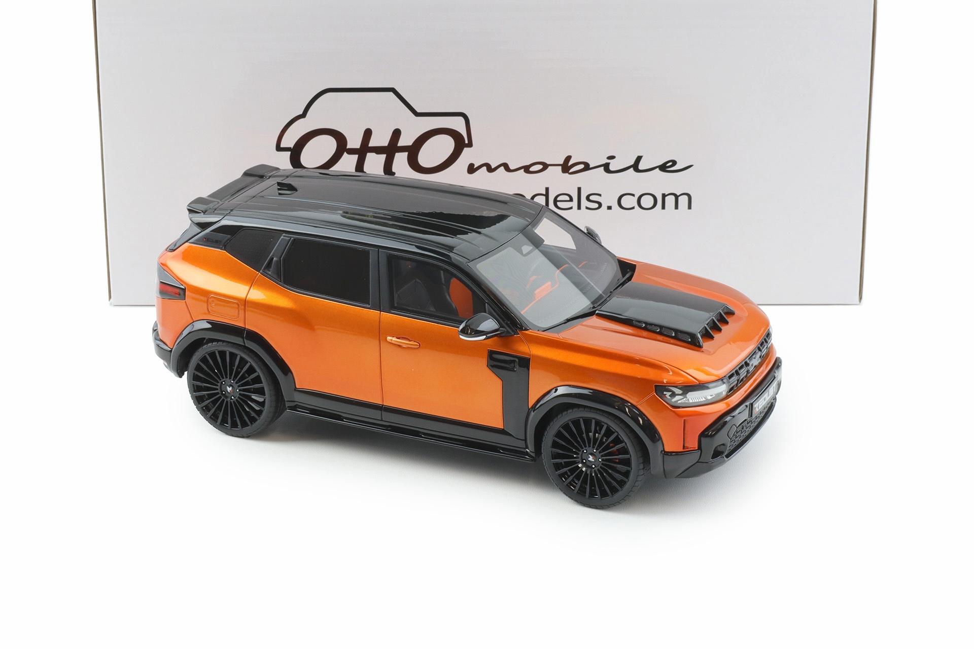 1:18 OTTO mobile OT1316 Dacia Duster Redust Sport 4x2 Hybrid orange 2025