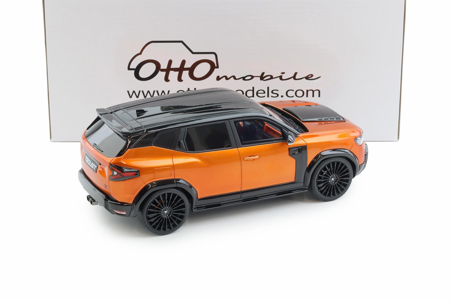 1:18 OTTO mobile OT1316 Dacia Duster Redust Sport 4x2 Hybrid orange 2025