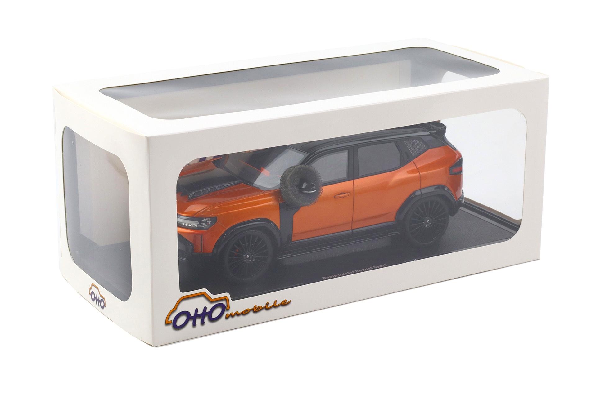 1:18 OTTO mobile OT1316 Dacia Duster Redust Sport 4x2 Hybrid orange 2025