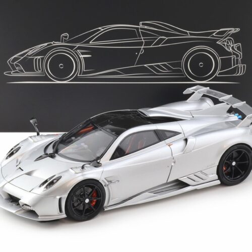 1:18 LCD Models Pagani Imola Coupe 2020 silver metallic LCD18023-SI