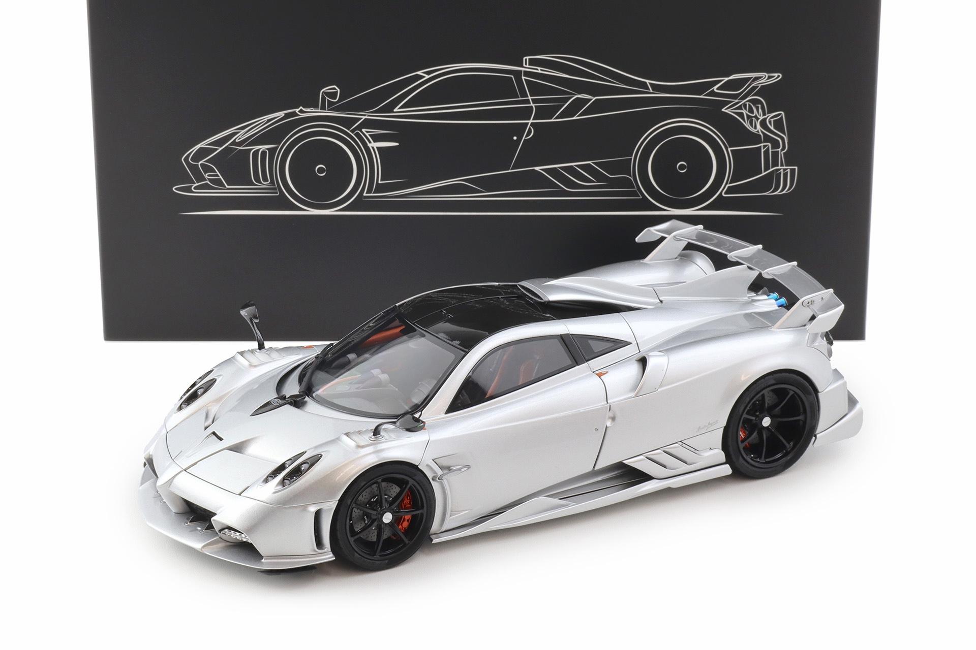1:18 LCD Models Pagani Imola Coupe 2020 silver metallic LCD18023-SI