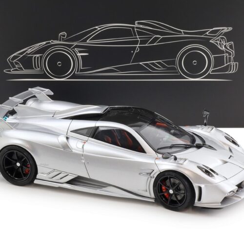 1:18 LCD Models Pagani Imola Coupe 2020 silver metallic LCD18023-SI