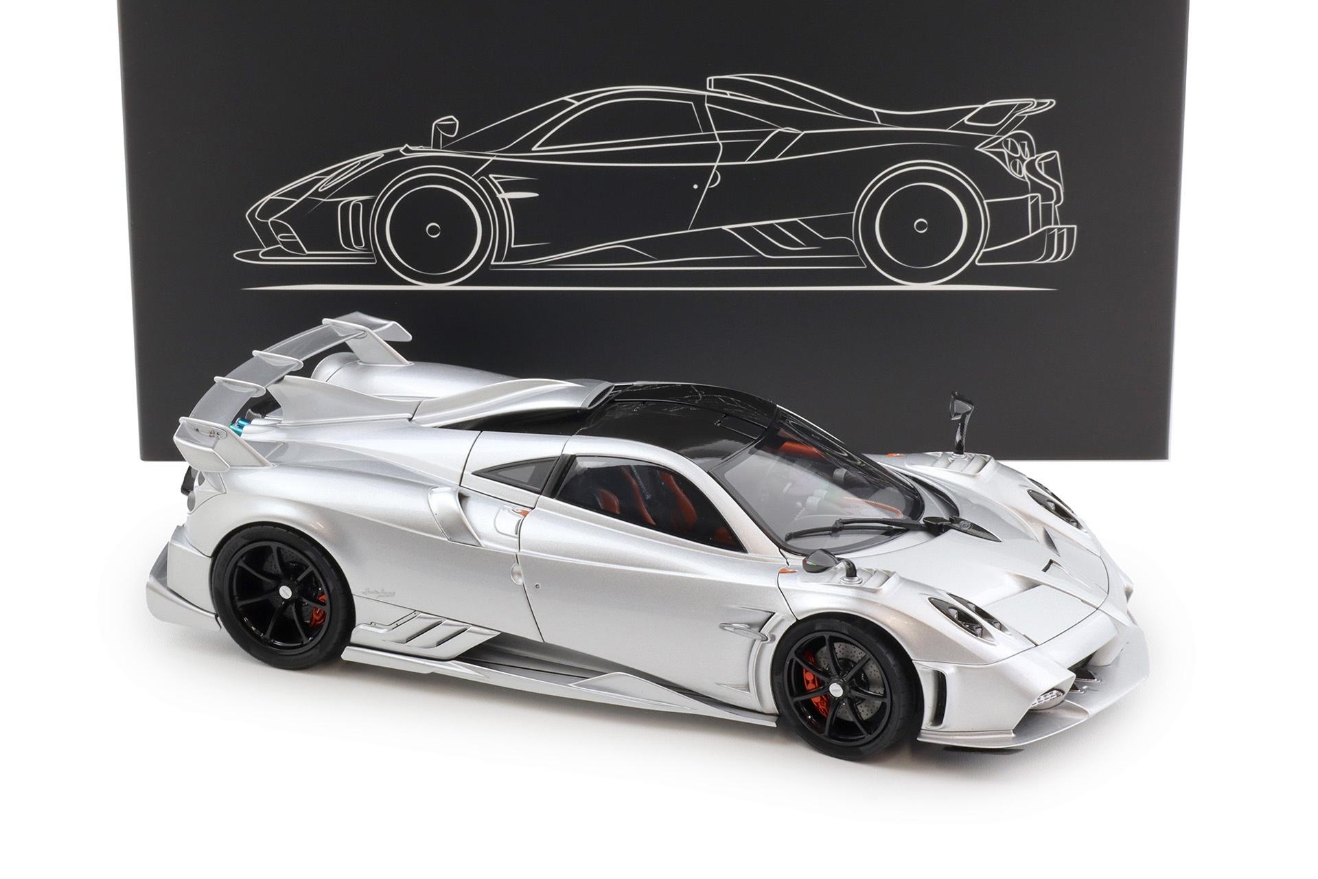 1:18 LCD Models Pagani Imola Coupe 2020 silver metallic LCD18023-SI