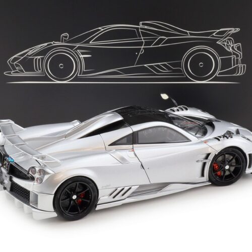1:18 LCD Models Pagani Imola Coupe 2020 silver metallic LCD18023-SI