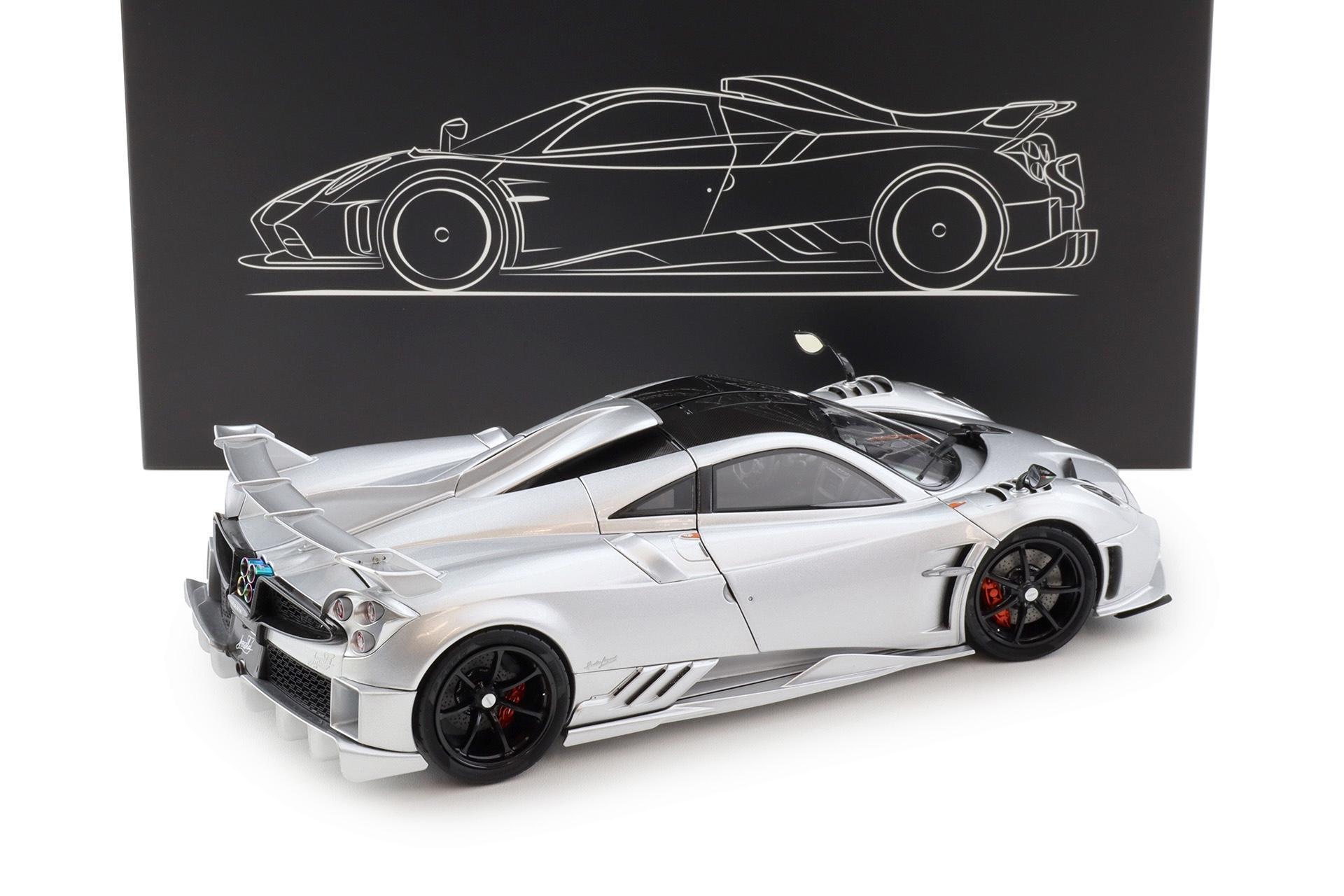 1:18 LCD Models Pagani Imola Coupe 2020 silver metallic LCD18023-SI