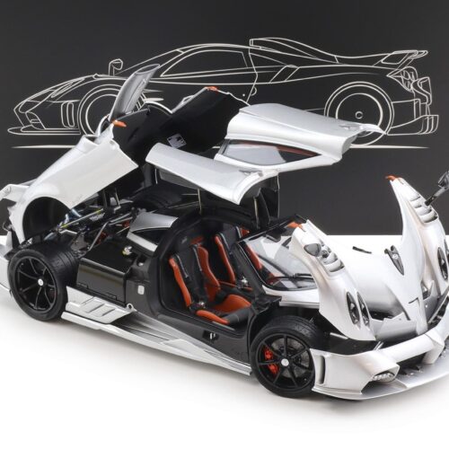 1:18 LCD Models Pagani Imola Coupe 2020 silver metallic LCD18023-SI
