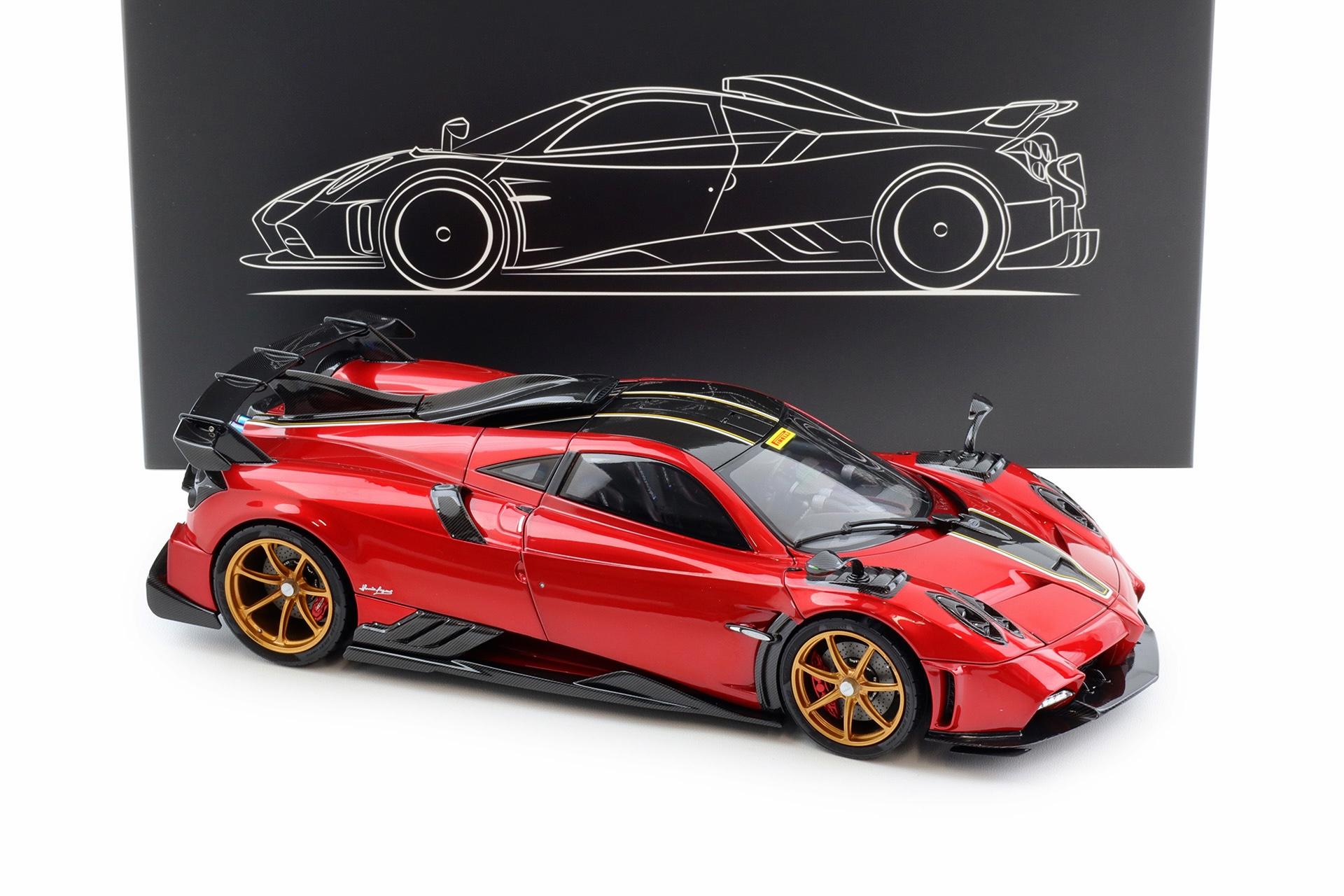 1:18 LCD Models Pagani Imola Coupe 2020 red metallic LCD18023-RE