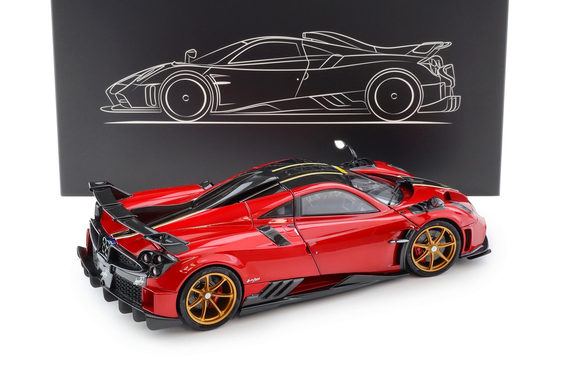 1:18 LCD Models Pagani Imola Coupe 2020 red metallic LCD18023-RE