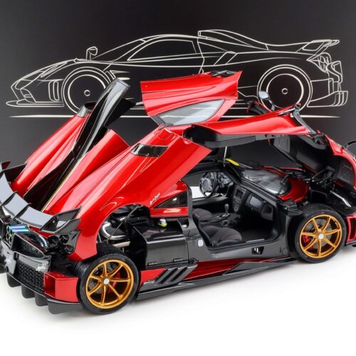 1:18 LCD Models Pagani Imola Coupe 2020 red metallic LCD18023-RE