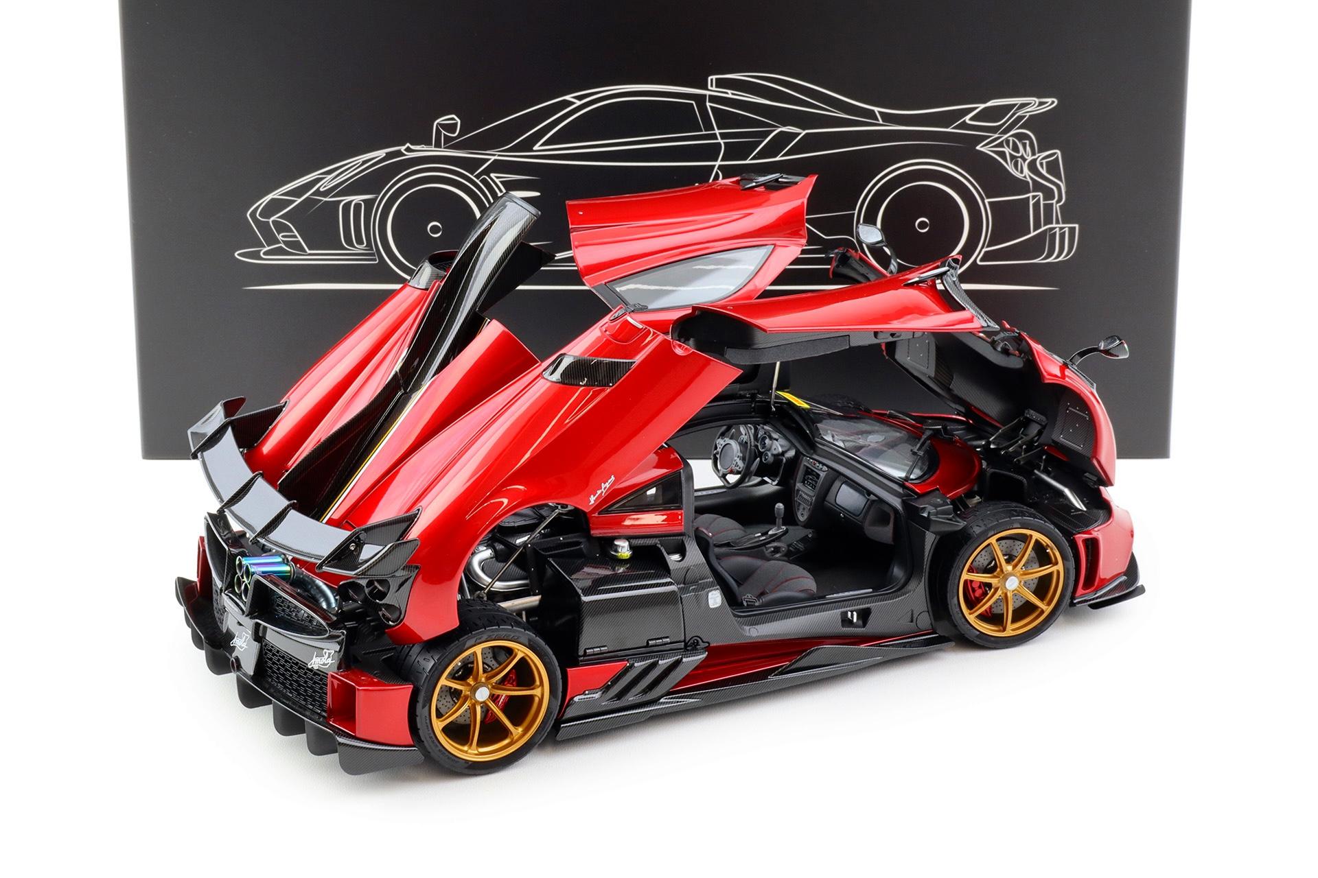 1:18 LCD Models Pagani Imola Coupe 2020 red metallic LCD18023-RE