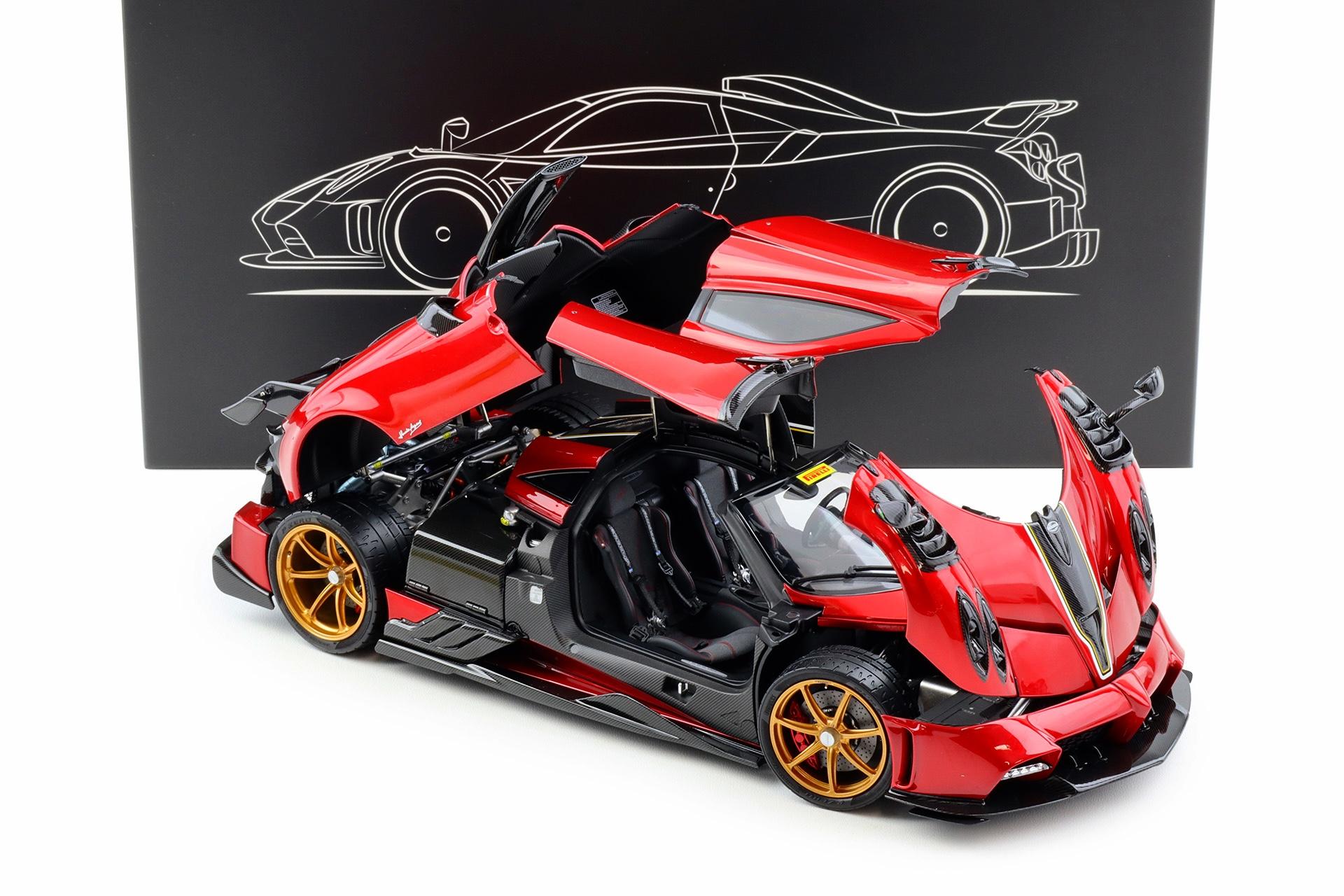 1:18 LCD Models Pagani Imola Coupe 2020 red metallic LCD18023-RE