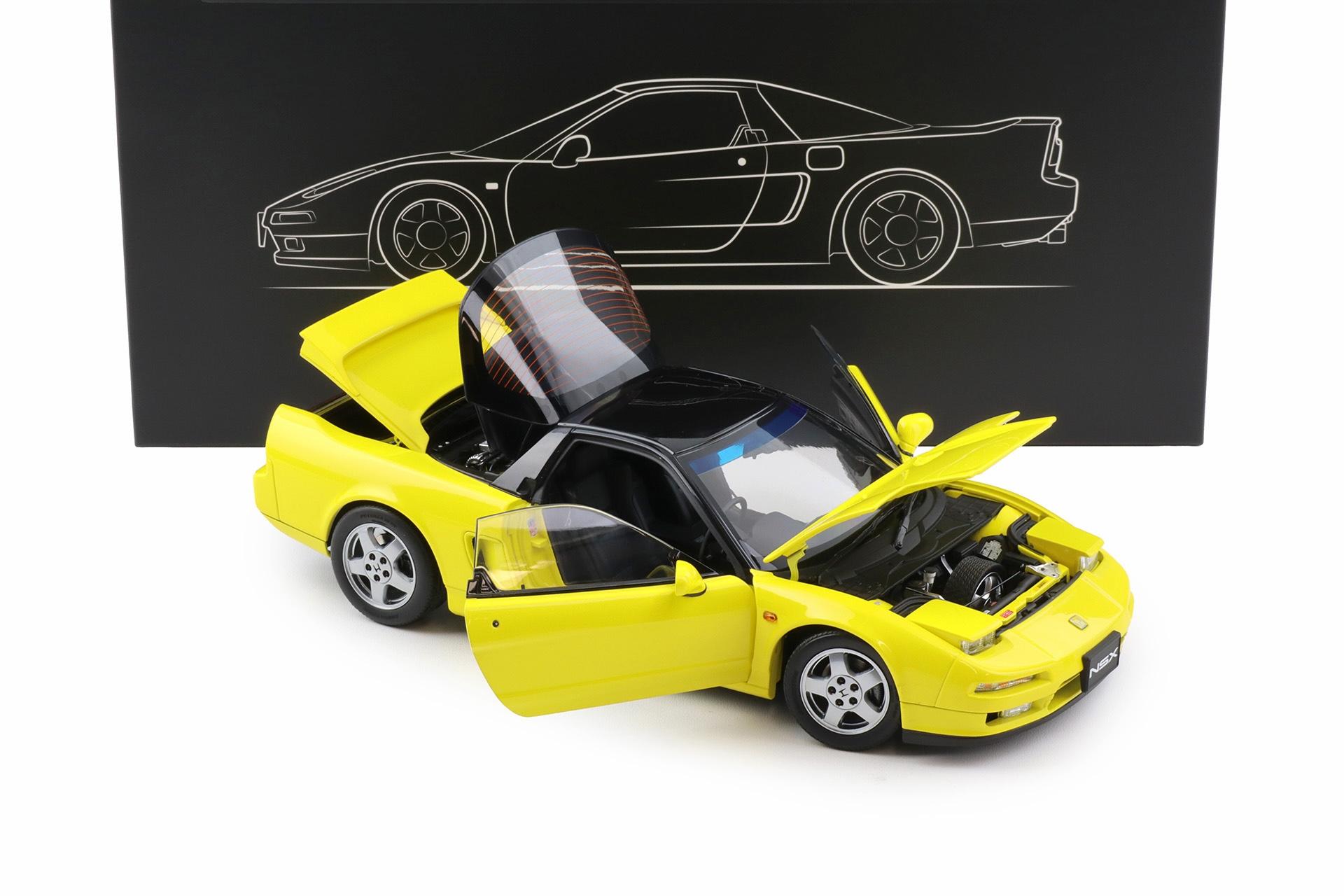 1:18 LCD-Models Honda NSX-NA1 MK1 yellow LCD18022-YE