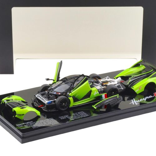 1:43 LCD Models Pagani Huayra R 2021 green metallic/ Carbon LCD43017-GR