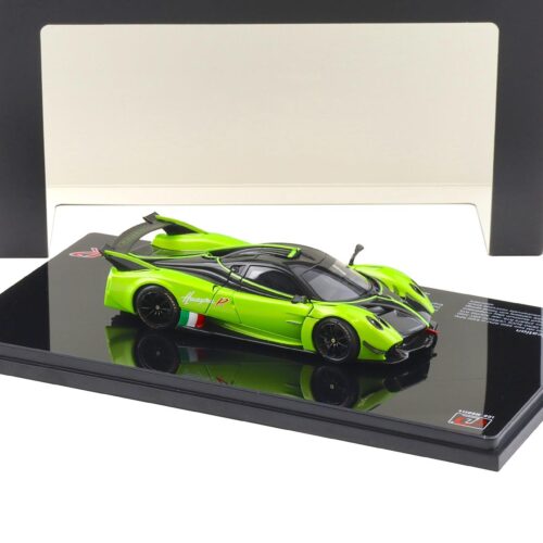 1:43 LCD Models Pagani Huayra R 2021 green metallic/ Carbon LCD43017-GR