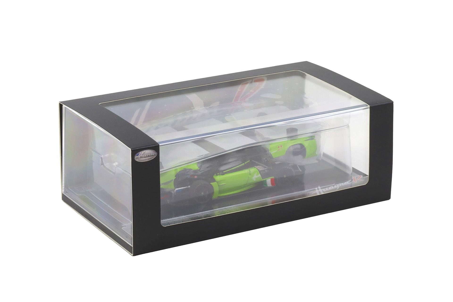1:43 LCD Models Pagani Huayra R 2021 green metallic/ Carbon LCD43017-GR