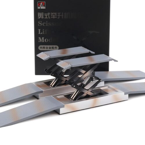 1:18 LCD Models Zubehör DIE-Cast Hebebühne Scissor Lift grey LCD18026-GR