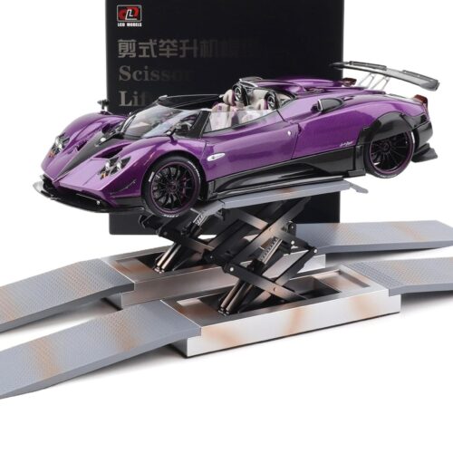 1:18 LCD Models Zubehör DIE-Cast Hebebühne Scissor Lift grey LCD18026-GR