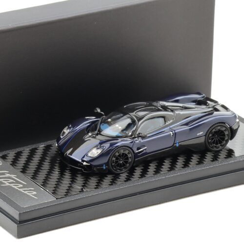1:64 LCD Models Pagani Utopia Coupe Full Carbon blue/ black LCD64039-BB