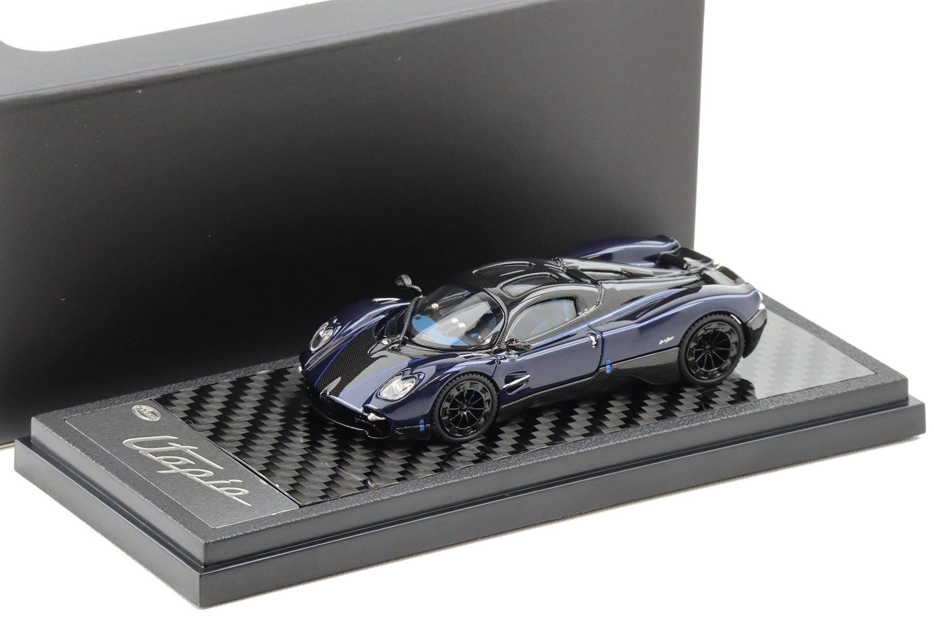 ID 114695 orig.jpg 1:64 LCD Models Pagani Utopia Coupe Full Carbon blue/ black LCD64039-BB