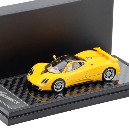 1:64 LCD Models Pagani Zonda C12 Coupe yellow LCD64044-YE