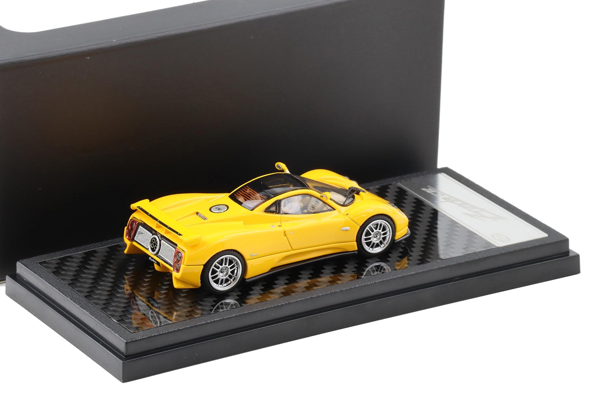 1:64 LCD Models Pagani Zonda C12 Coupe yellow LCD64044-YE