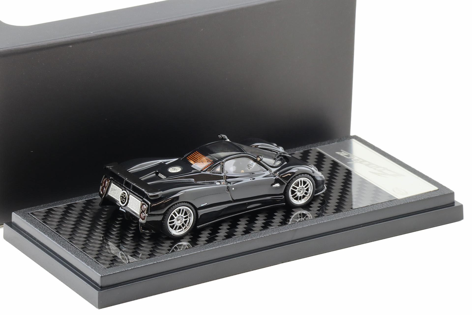 1:64 LCD Models Pagani Zonda C12 Coupe black LCD64044-BL
