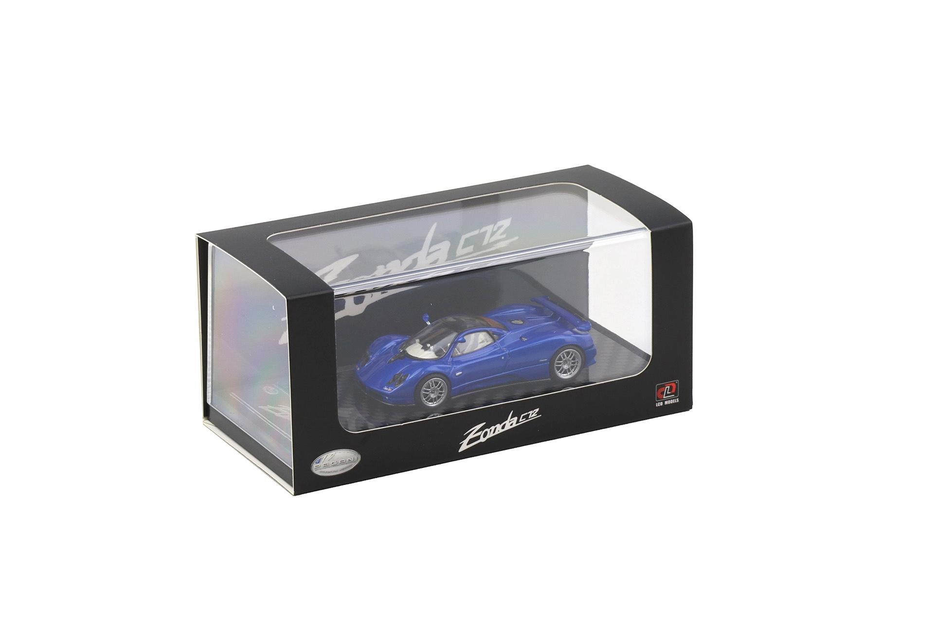 1:64 LCD Models Pagani Zonda C12 Coupe blue metallic LCD64044-MB