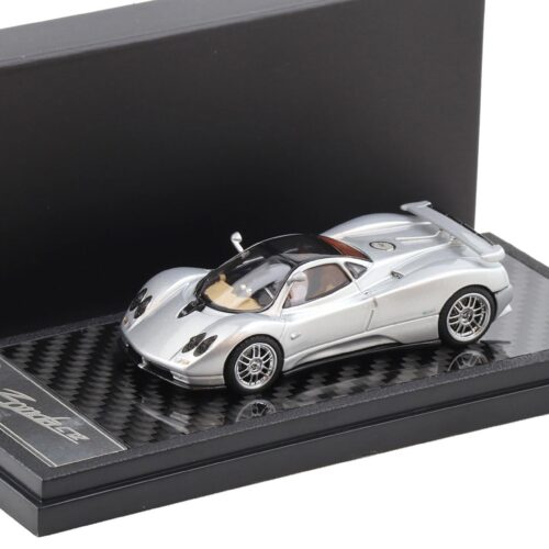1:64 LCD Models Pagani Zonda C12 Coupe silver metallic LCD64044-SI