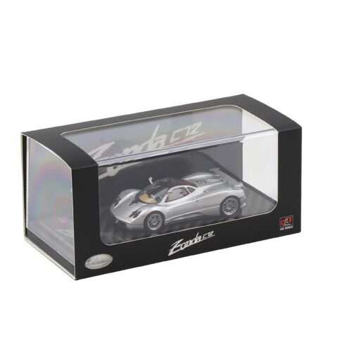 1:64 LCD Models Pagani Zonda C12 Coupe silver metallic LCD64044-SI