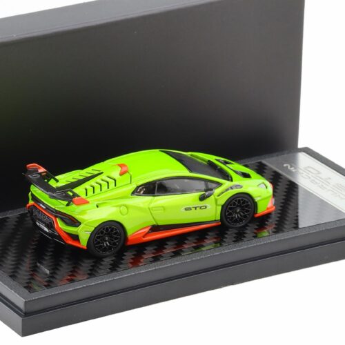 1:64 LCD Models Lamborghini Huracan STO Coupe green metallic/ orange LCD64043-GR
