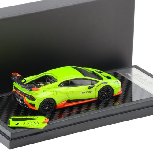 1:64 LCD Models Lamborghini Huracan STO Coupe green metallic/ orange LCD64043-GR